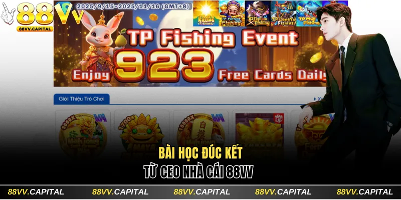 Bài học đúc kết từ CEO nhà cái 