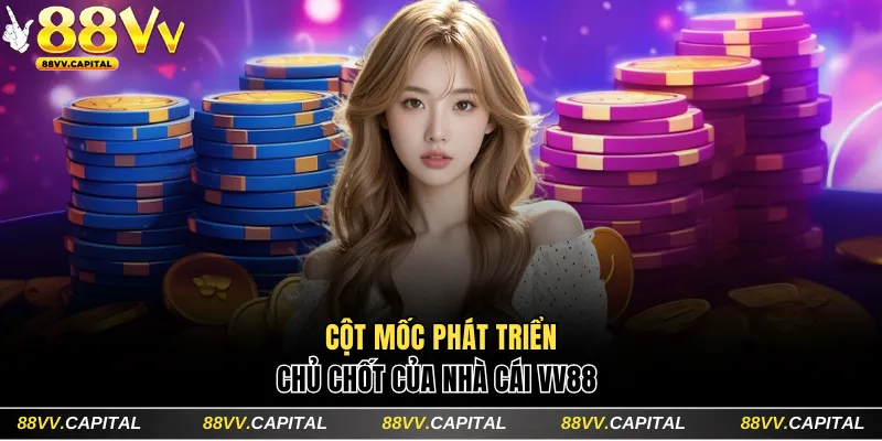 Trang chủ 2 Cột mốc phát triển chủ chốt của nhà cái VV88