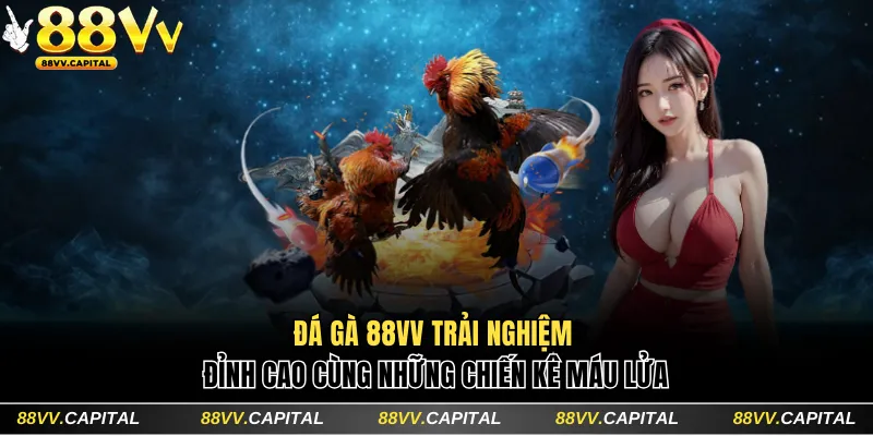 Đá Gà 88VV Trải Nghiệm Đỉnh Cao Cùng Những Chiến Kê Máu Lửa