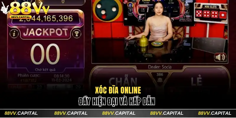 Xóc đĩa online đầy hiện đại và hấp dẫn